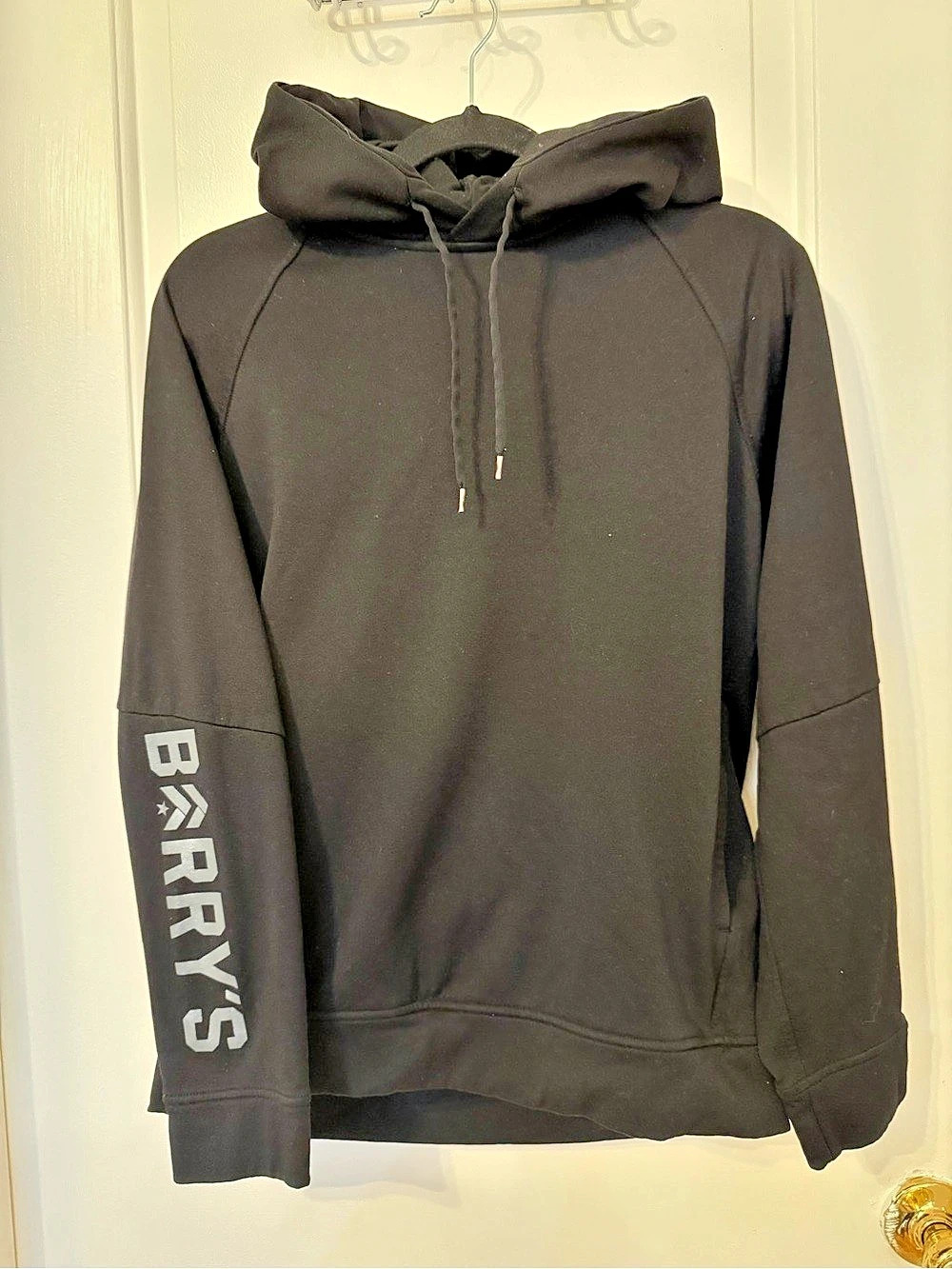 Barry's x Lululemon Black Pullover Hoodie